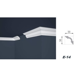 Stucco Moulding Strips | XPS | Sturdy | Marbet | 50 x 50 mm | E-14