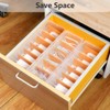 vsshe Transparent Cable Organiser with Lid, Cable Organiser Box, 7