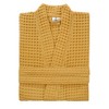 sea me at home 100% Cotton Waffle Kimono Bathrobe for