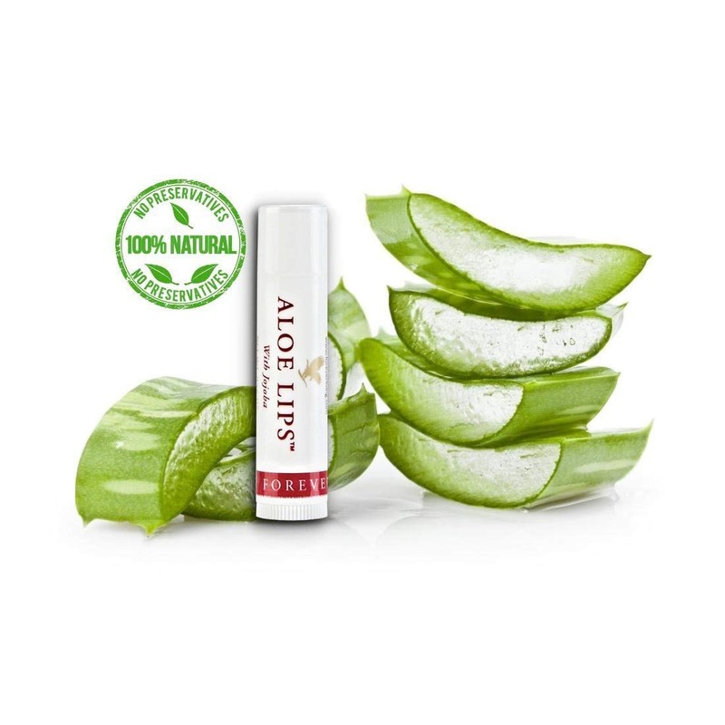 Aloe Lips Aloe Vera Lip Balm Set of 2 with