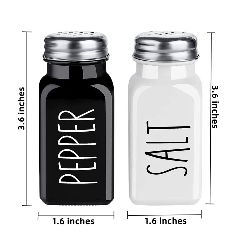 Pack of 2 Salt and Pepper Shaker Salt and Pepper