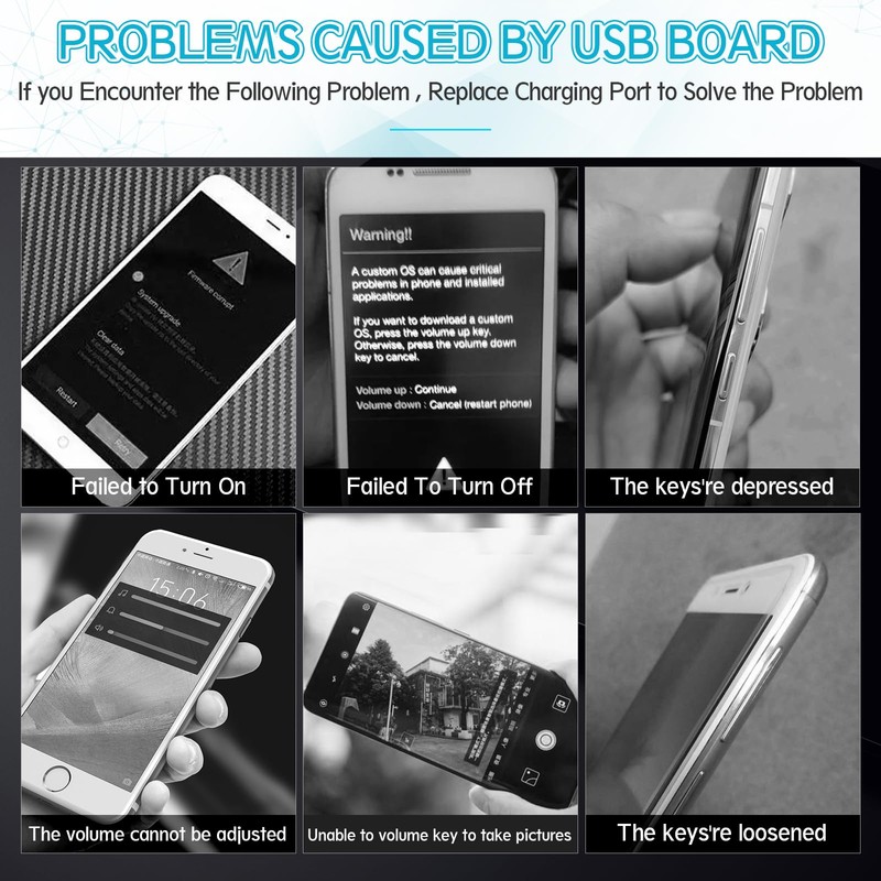 Power Button with Volume Control Replacement for Motorola Moto G