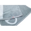 Champion 5065003400 Face Towel, Two-Tone Logo, Gray