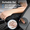 BoxCheer Armrest Cover for 2017-2023 Subaru Impreza 2018-2023 Crosstrek Center