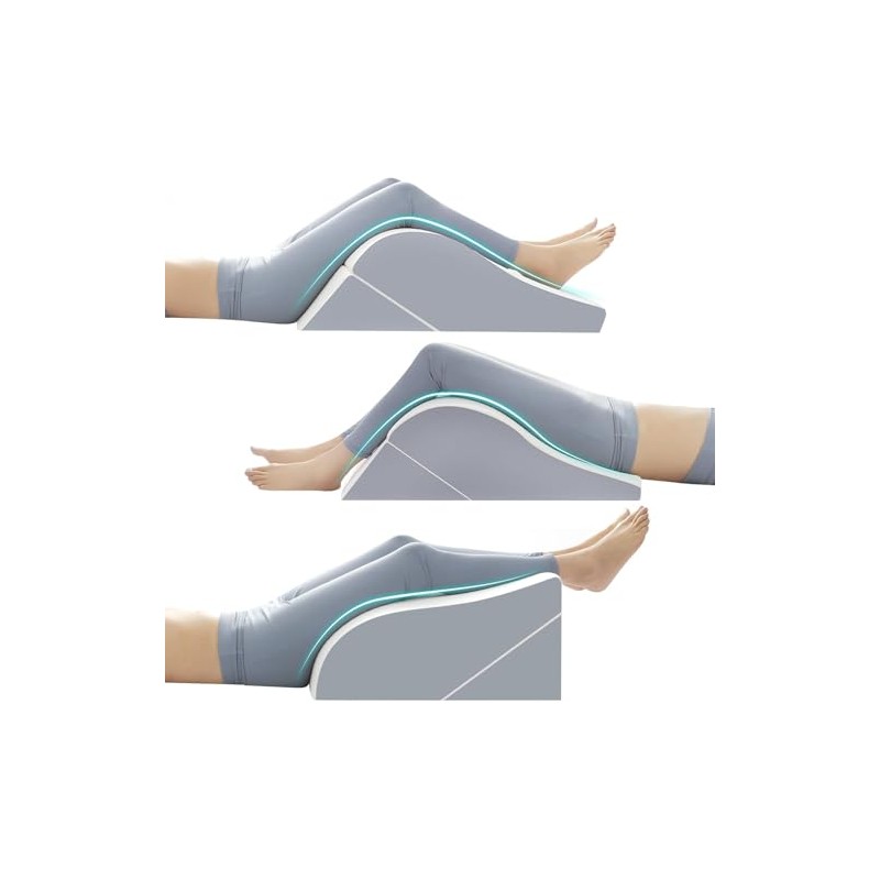 Simpledad 2PCS Almohadas en cuña para elevar piernas, Ideales para