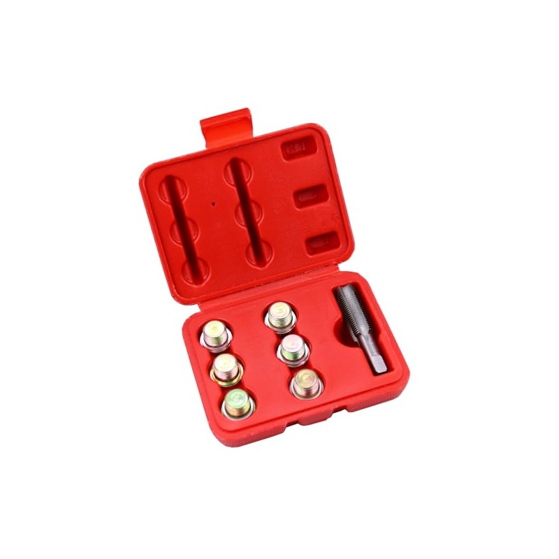 BestsQ Oil Drain Plug Tap Thread Repair Kit Oil Pan