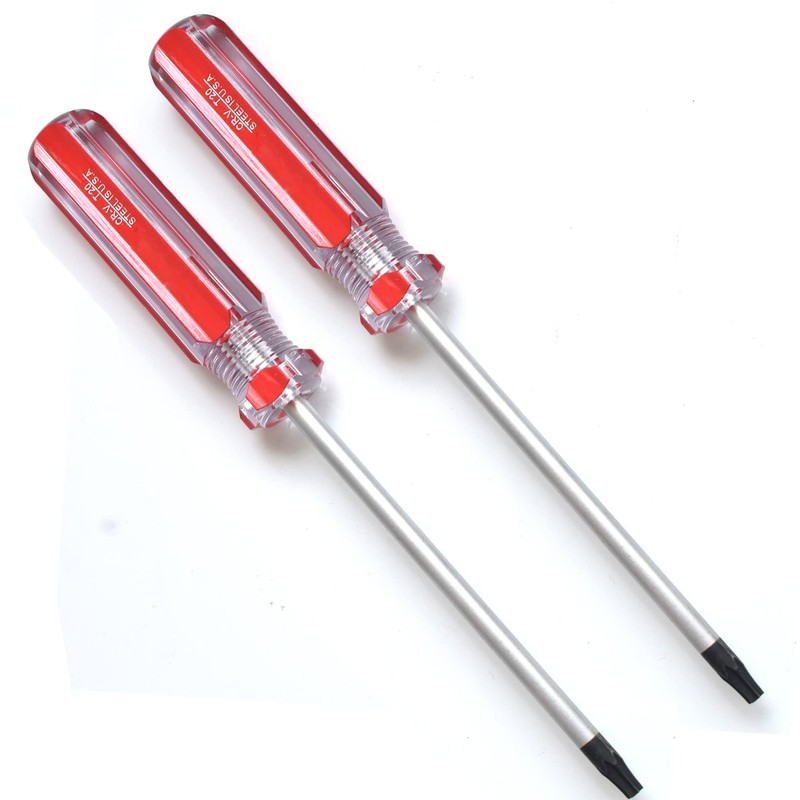 T20H Torx Screwdriver 2PCS Set, SKZIRI 2Pack T20 Torx Security
