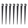 EMSea Pack of 100 Watering Dripper Hose Holder Plastic Floor