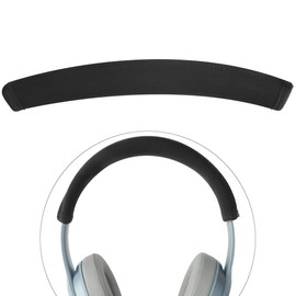 Linkidea Headband Protector Compatible with Beats Solo 4/ Solo 3/ Solo 2 Wireless On-Ear Headphones Replacement Headband Cover, Easy DIY Installation (Black)