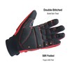 HANDLANDY Anti Vibration Gloves, SBR Padding, TPR Protector Impact Gloves,