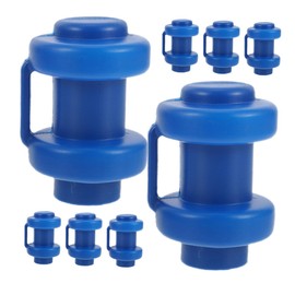 8Pcs Trampoline Pole Caps for Small Trampolines Durable Plastic Rod Covers for Safety Net Installation and Protection