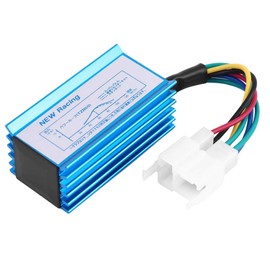6 Pins Racing CDI Box, Engines CDI Ignition Units Motorcycle Ignitor Coil Module Replacement Accessories for 125cc 150cc 200cc 250cc ATV Dirt Pit Bike Go Kart Moped Scooter