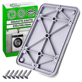 Maintenance Flap Heat Pump Dryer 225 x 145 x 16 mm with Seal and 6 Screws – Maintenance Kit for the Dryer with Original Code 00646776 646776 for Bosch ONIX TECH