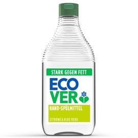 Ecover hand dishwashing liquid lemon and aloe vera, dermatologically tested, 950 ml