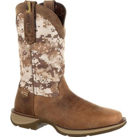 Durango Men's Ddb0166 Traditional Cowboy Boots, Dusty Brown and Desert Camo, 10