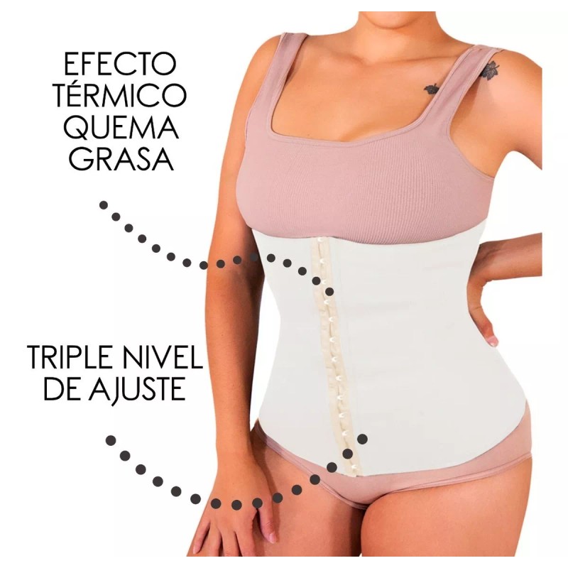 I Love Shape Faja Cinturilla Térmica Látex Natural Con Forro