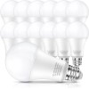 LEDERA 150 Watt LED Light Bulbs, Daylight White 5000K, 2500