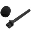 2 Pieces Interview Microphone Handheld Adapter Handheld Microphone Mount for