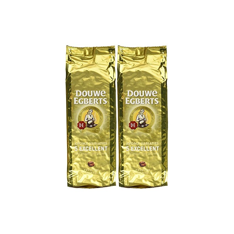 Douwe Egberts Excellent Aroma Whole Bean Coffee 17.6 Oz (Pack