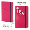IF Bookaroo A6 'Pocket' Notebook - Hot Pink