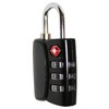 Em-D-Kay #920 TSA Accepted Padlock, 3-Dial Resettable Combination Luggage Lock