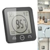YUNYODA Digital LCD Shower Clock Waterproof Shower Clock Digital Bathroom