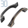 KOOFIZO 30 Pack 3 Inch Oil Rubbed Bronze Kitchen Cabinet