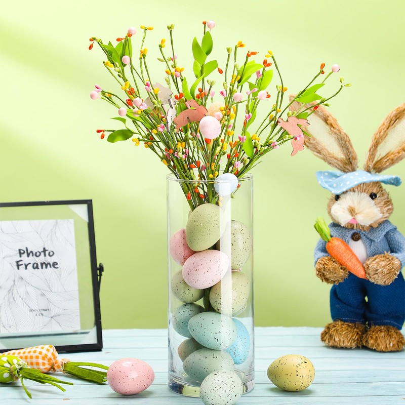 SiliFine Easter Speckled Eggs 2.4 in Plastic Speckled Eggs Bowl