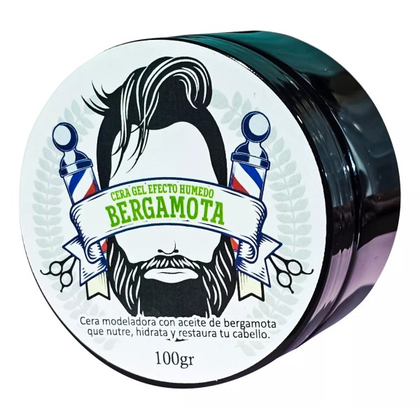 VIVONATURAL Cera Gel De Peinado Bergamota 120 Gramos Efecto Humedo
