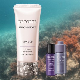 decorate Decorte UV Comfort Tone Up CC Cream SPF50+ PA++++ 10 Lavender Rose 1ea / 데코르테 UV 컴포트 톤 업 CC 크림 SPF50+ PA++++ 10 라벤더 로즈 1개