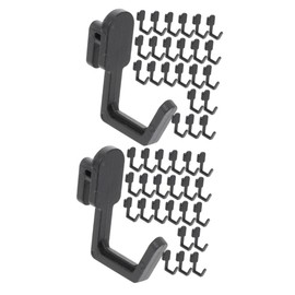 DOITOOL 48pcs Pegboard Hooks for Organizing Tools Pegboard Accessories for Craft Room Garage Kitchen and Workshop Storage