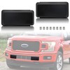 KEWISAUTO Front Bumper Guards Pads for Ford F-150, Black Bumper