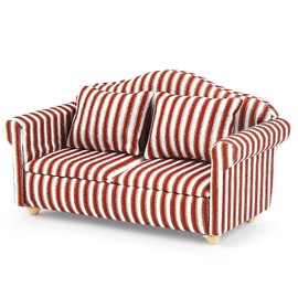 Miniature Sofa Couch Mini Sofa Miniature Furniture Gnome Sofa Dollhouse Furniture Wooden Dollhouse Accessories Gnome Furniture