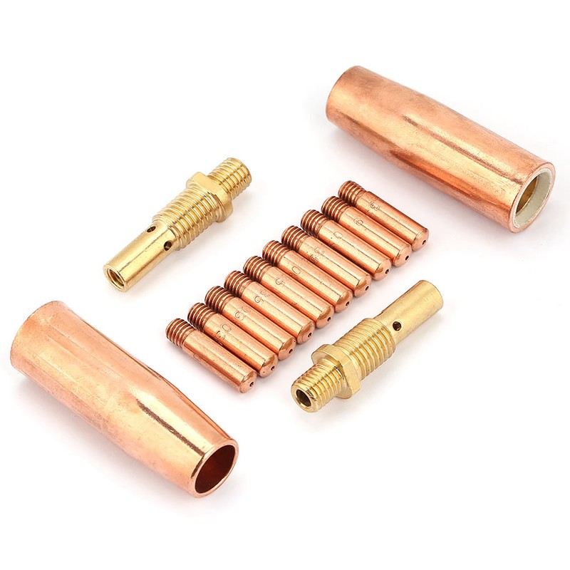 14 pcs/set Nozzle Diffuser Tip Kit for Tweco MIG Welding