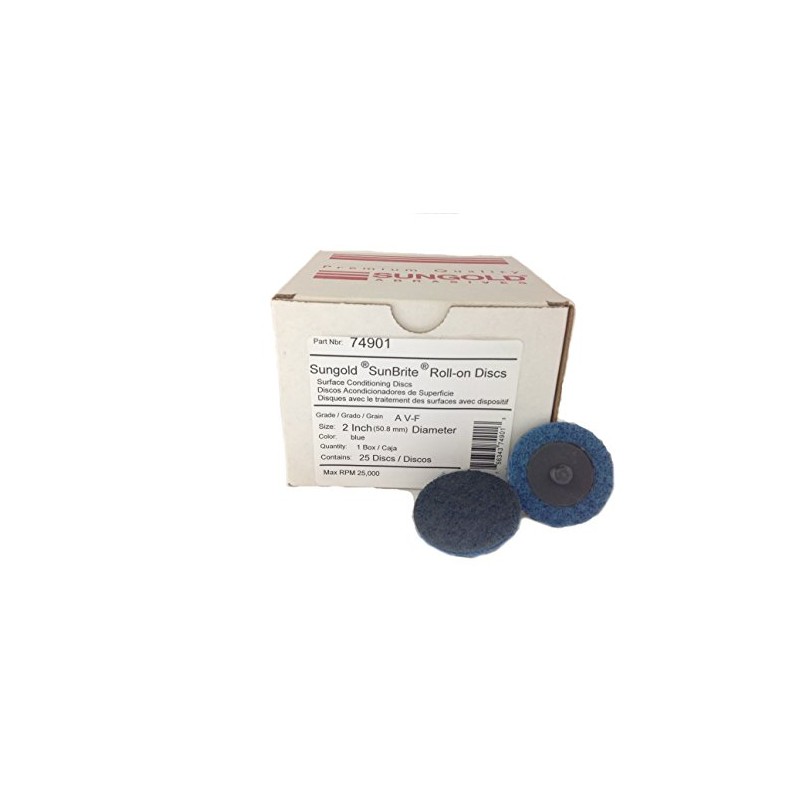 Sungold Abrasives 74901 Very-Fine Non Woven Surface Conditioning R-Type Quick