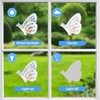 Pack of 26 Butterfly Prism Window Stickers, Bird Protection, Butterfly