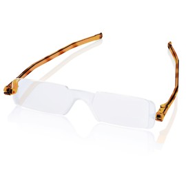 Nannini - 7523 Compact One Optics 2.5 Tortoise Temples Reading Glass