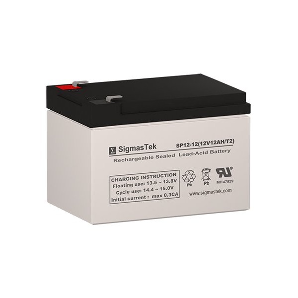 PS-12120 12 Volt 12 AmpH SLA Replacement Battery with F2