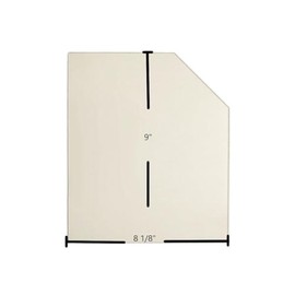 Total Hearth Country Comfort Model 300 Replacement Glass – 8 1/8" x 9" with Cut Corner (Part #7CCDDG) - Pyro Glass