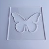 Butterfly Router Template, Clear Acrylic Template, Woodworking Router Template