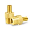 GODESON Air Inflator Adapter,1/4 NPT (m) to Standard Schrader Valve