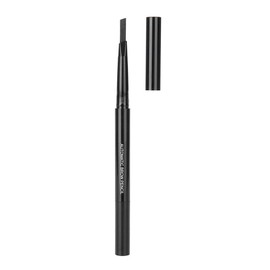 Uxsiya 5 Colours Eyebrow Pen Professional Durable Waterproof Triangular Tip Dual Use Eyebrow Pencil with Automatic Rotation and Brush for Cosmetic Eyebrow Makeup (Black)