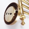 Swivel Towel Rack for Bathroom, Antique Bronze Folding 4 Arms
