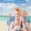 Sanyeyufeng Beach Towel Clips for Beach Chair 10 Packs Towel