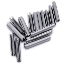 D4 (4mm x 40mm) Slotted Spring Pin (Heavy) - Stainless Steel (A1) (Pack of 20)