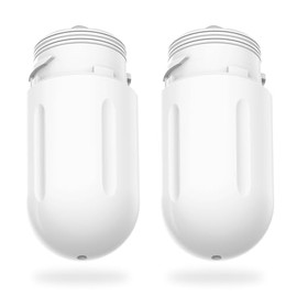 B0DK8YFJJK-Non-Threaded Version-2 PCS White Water Filter for Bidet Attachment (Installation method updated; please confirm your version to avoid incompatible filters)