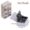 Book Safe with Combination Lock, 7.1 x 4.6 x 2.2in