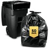 Veska 65 Gallon Trash Bags for Toter, (Value-Pack 50 Count