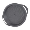 Kitchen Food Processor Robot Tray with Perforated Holes Steaming Tray