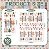 100 Pcs Christmas Nutcracker Disposable Paper Napkins